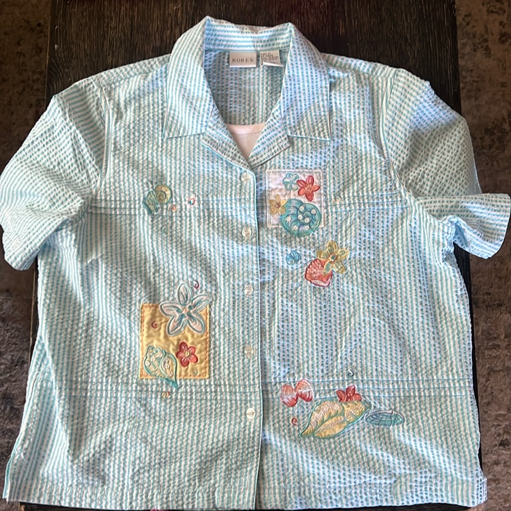 Koret petites matching summer set size Large